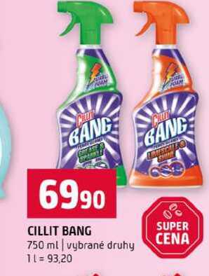CILLIT BANG 750 ml vybrané druhy 