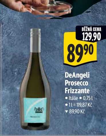 DeAngeli Prosecco Frizzante 0,75 l