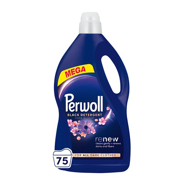 Perwoll Dark Bloom prací gel na černé a tmavé prádlo