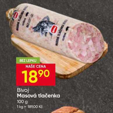 Bivoj Masová tlačenka 100 g