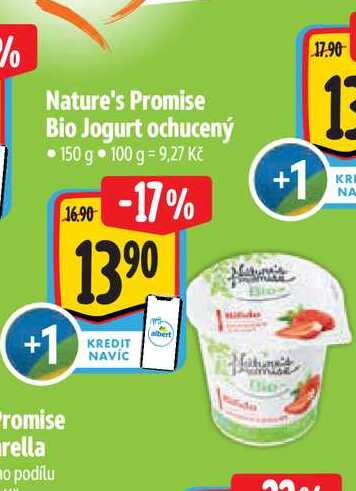 Nature's Promise Bio Jogurt ochucený 150 g 