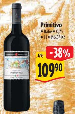Primitivo 0,75 l
