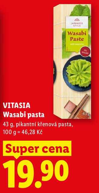 VITASIA Wasabi pasta, 43 g