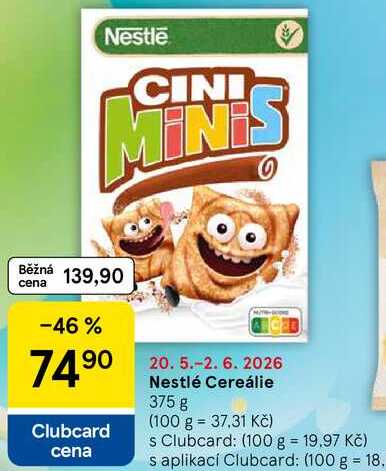 Nestlé Cereálie, 375 g