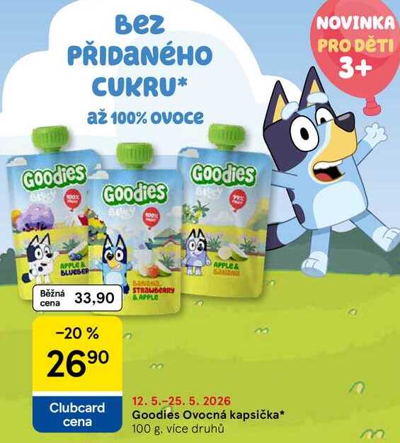 Goodies Ovocná kapsička, 100 g