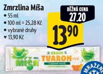 Zmrzlina Míša, 55 ml