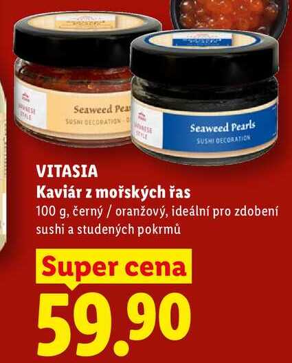 VITASIA Kaviár z mořských řas, 100 g