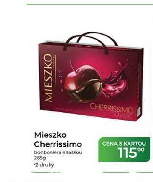 Mieszko Cherrissimo bonboniéra s taškou 285g 