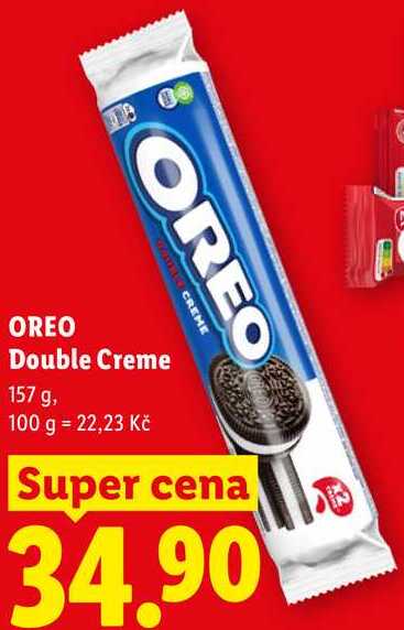 OREO Double Creme, 157 g