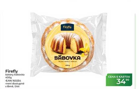 Firefly bakery bábovka 400g