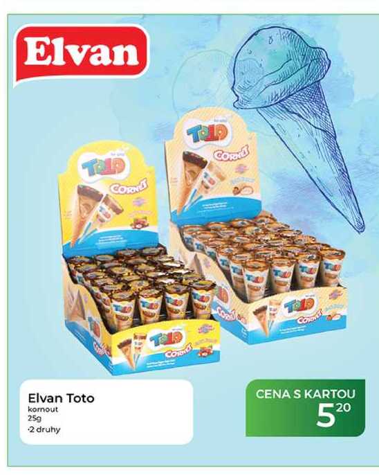 Elvan Toto kornout 25g