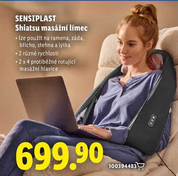 SENSIPLAST Shiatsu masážní límec 