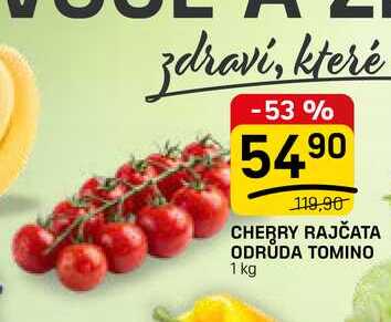 CHERRY RAJČATA ODRŮDA TOMINO 1 kg