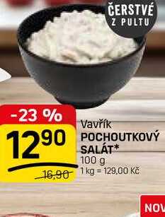 POCHOUTKOVÝ SALÁT 100g