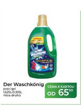 Der Waschkönig praci gel 1,625L/3,305L