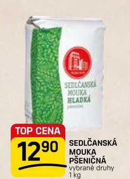 SEDLČANSKÁ MOUKA PŠENIČNÁ vybrané druhy 1 kg