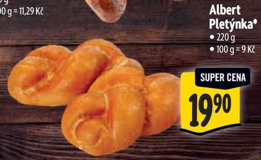 Albert Pletýnka*, 220 g • 100