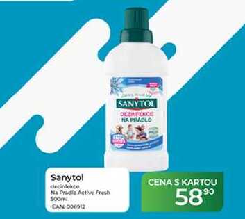 Sanytol dezinfekce na prádlo active fresh