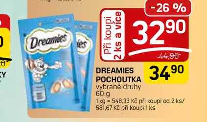 DREAMIES POCHOUTKA vybrané druhy 60 g