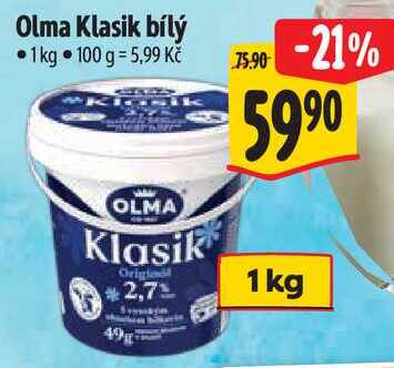 Olma Klasik bílý, 1kg   