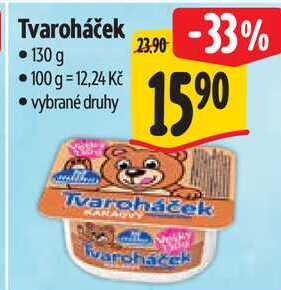 Tvaroháček, 130 g  