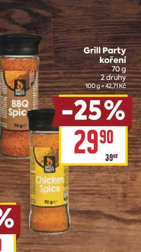 Grill Party koření 70 g