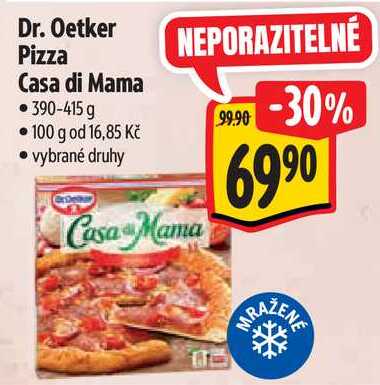 Dr. Oetker Pizza Casa di Mama, 390-415 g