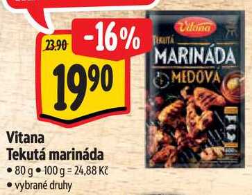 Vitana Tekutá marináda, 80 g