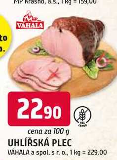 UHLÍŘSKÁ PLEC 100g