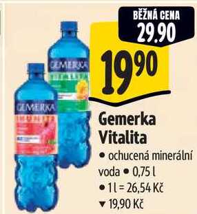 Gemerka Vitalita, 0,75 l