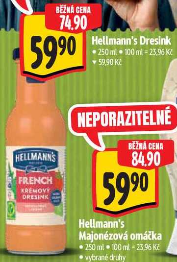 Hellmann's Dresink, 250 ml