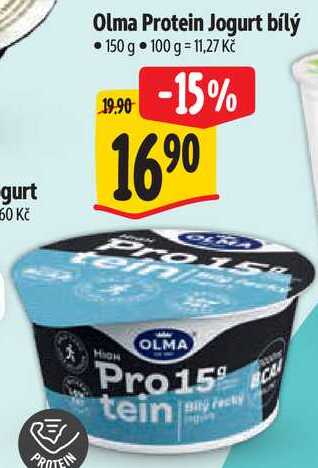 Olma Protein Jogurt bílý, 150 g