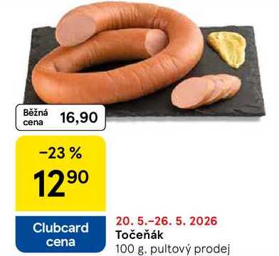 Točeňák, 100 g