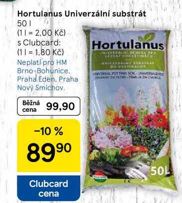 Hortulanus Univerzální substrát, 50 l