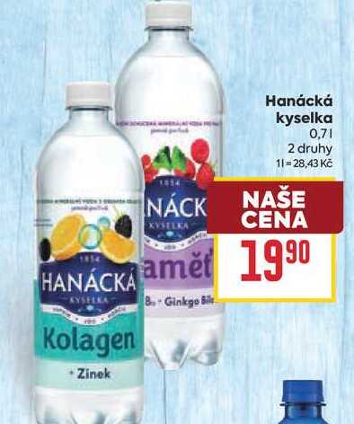 Hanácká kyselka 0,7l