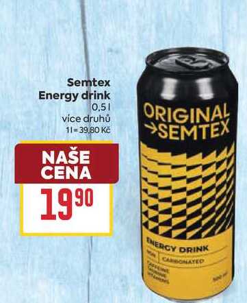 Semtex Energy drink 0,5l