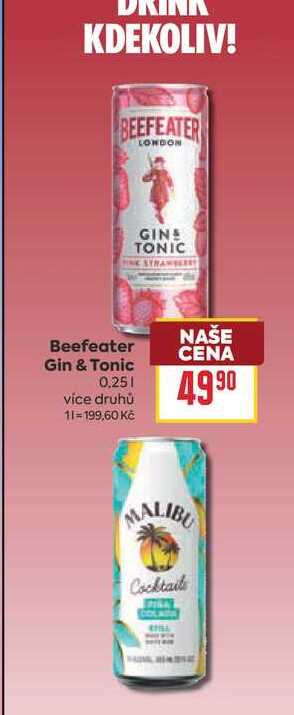 Beefeater Gin & Tonic 0,25l