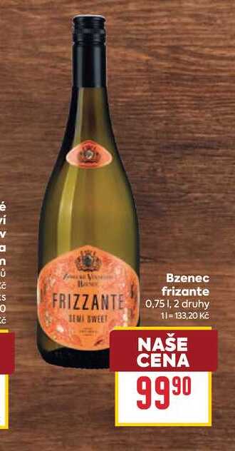 Bzenec frizante 0,75l