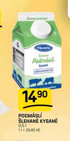 PODMÁSLÍ ŠLEHANÉ KYSANÉ 0,5l