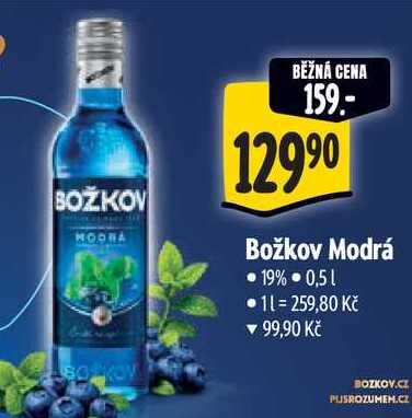 Božkov Modrá, 0,51