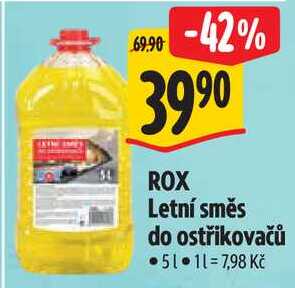 ROX Letní směs do ostřikovačů, 51