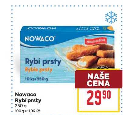 Nowaco Rybí prsty 250 g