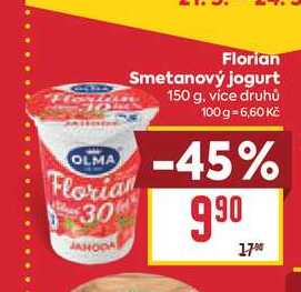 Florian Smetanový jogurt 150 g