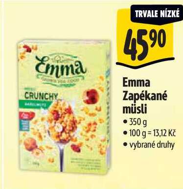 Emma Zapékané müsli, 350 g 