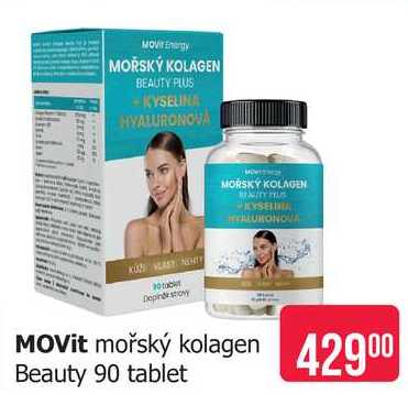 MOVit mořský kolagen Beauty 90 tablet