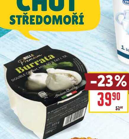 Billa Premium Burrata 100g