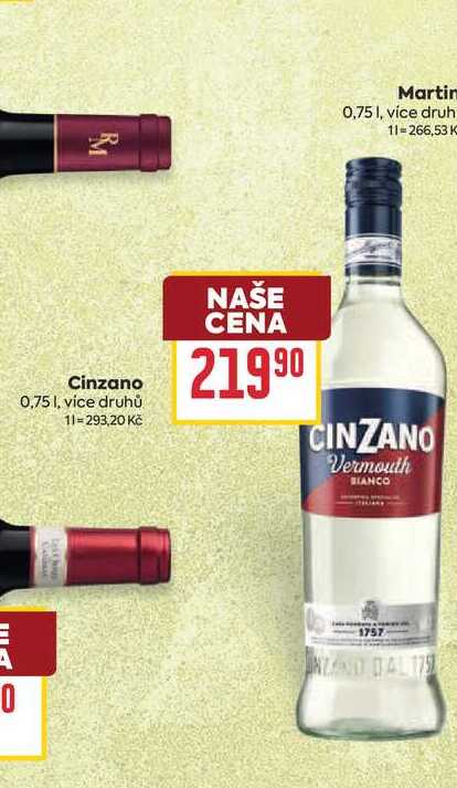 Cinzano 0,75l