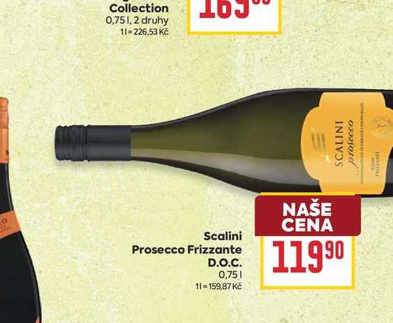 Scalini Prosecco Frizzante D.O.C. 0,75l