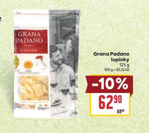 Grana Padano lupínky 125 g