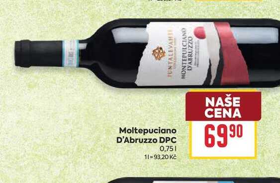 Moltepuciano D'Abruzzo DPC 0,75l